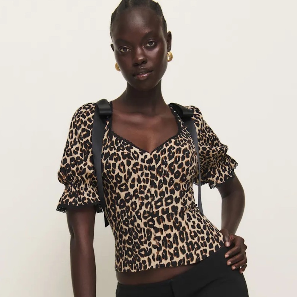 Reformation Inara Top Leo